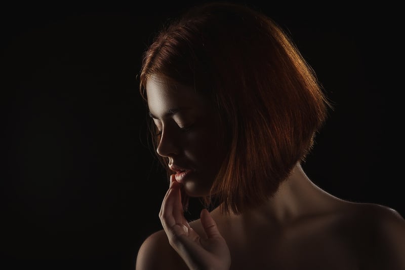 Woman in forest